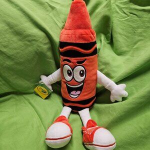 Crayola Experience Radical Red Cal 18” Stuffed Plush Toy 2022
